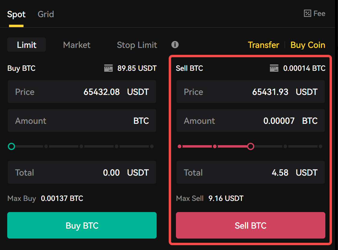 Spot-Limit-Buy