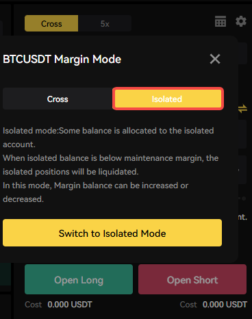 Isolated-Margin