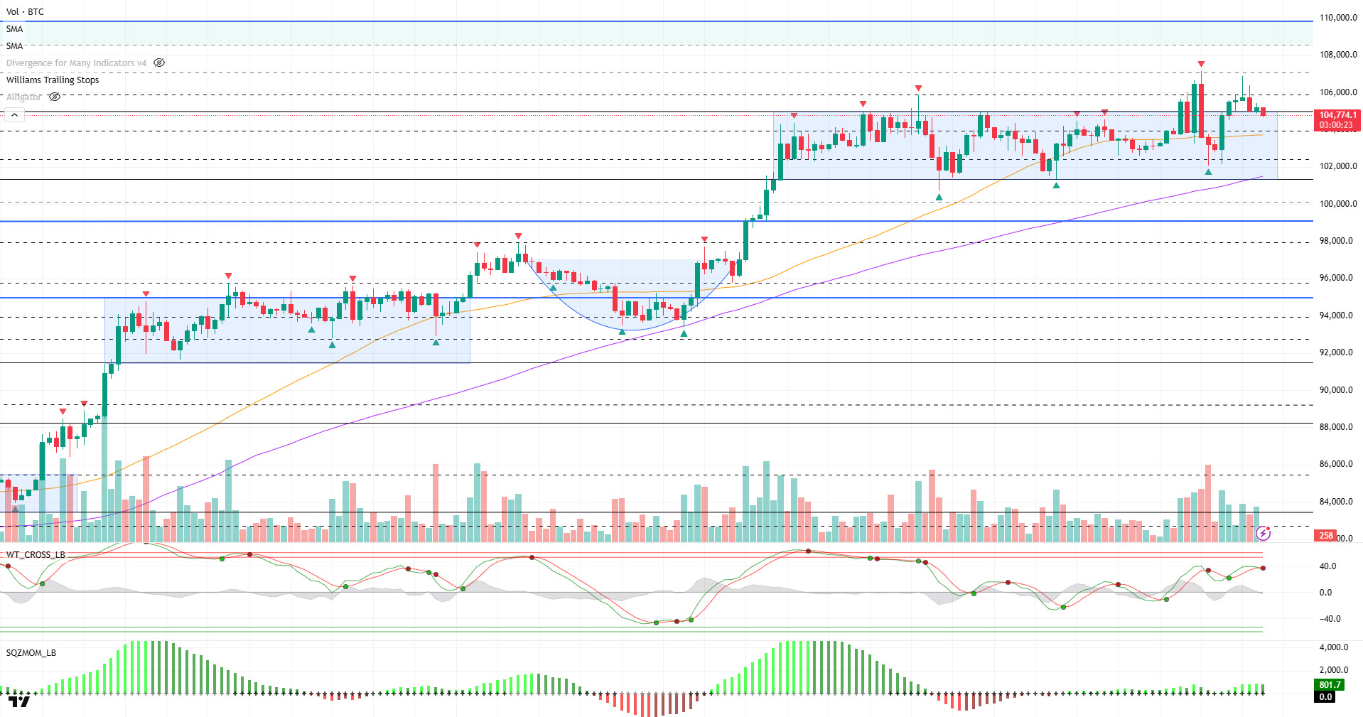 Evening Technical Analysis May 20, 2025 BTCUSDT