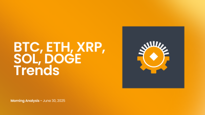 BTC, ETH, XRP, SOL, DOGE Trends