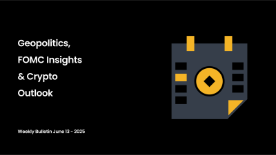 Geopolitics, FOMC Insights & Crypto Outlook
