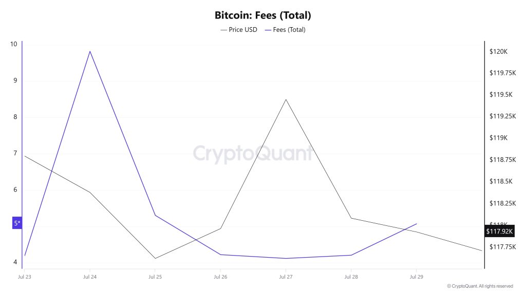 BTC Fees (Total)