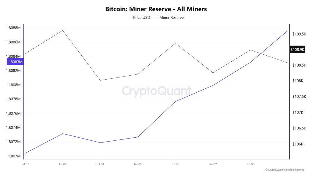 Bitcoin Miner Reserve
