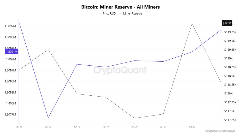 Bitcoin Miner Reserve
