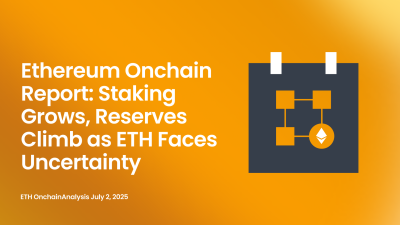 Ethereum Onchain Report