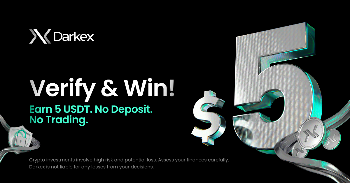 Verify and Win 5 USDT