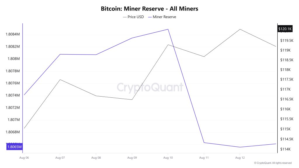 Bitcoin Miner Reserve