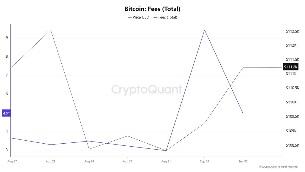 BTC Fees (Total)