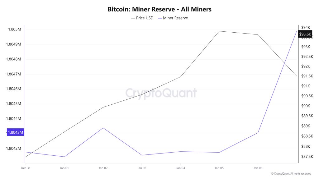 Bitcoin Miner Reserve